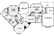 European Style House Plan - 2 Beds 4 Baths 4811 Sq/Ft Plan #119-233 