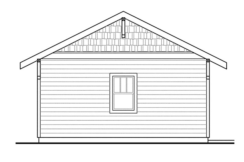 Dream House Plan - Exterior - Other Elevation 2 for Craftsman House Plan #124-1430 - 4 bed, 3.5 bath