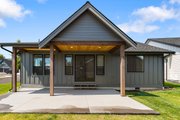Farmhouse Style House Plan - 3 Beds 2 Baths 1500 Sq/Ft Plan #1070-250 