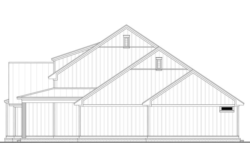 Architectural House Design - Exterior - Other Elevation 1 for Farmhouse House Plan #430-304 - 4 bed, 3.5 bath