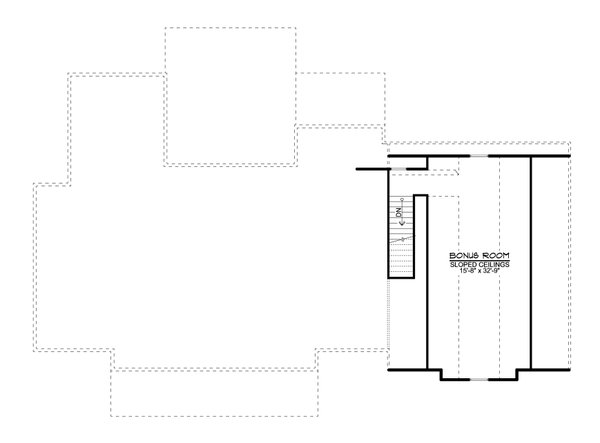 House Design - Farmhouse Floor Plan - Upper Floor Plan #1064-122