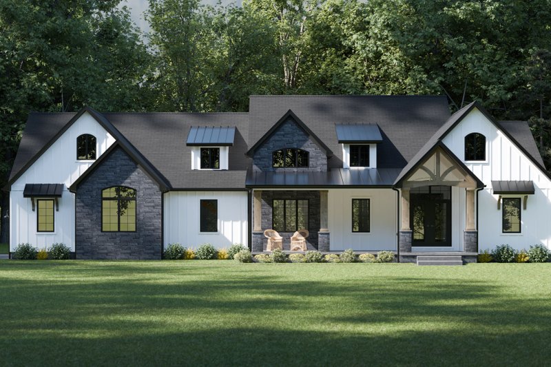 Home Plan - Farmhouse Photo Plan #1089-9