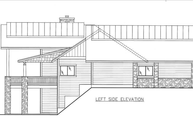 Dream House Plan - Exterior - Other Elevation for Craftsman House Plan #117-1110 - 3 bed, 2.5 bath