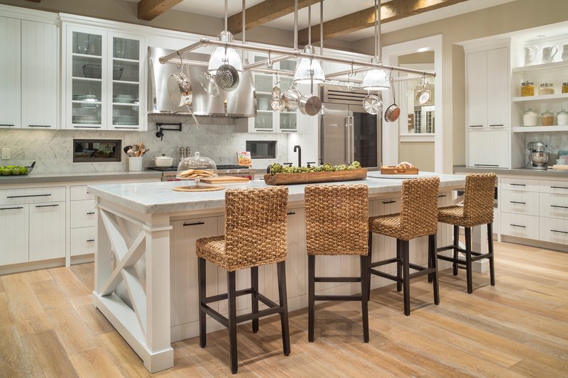 House Plan Design - Kitchen - 4900 square foot Colonial home