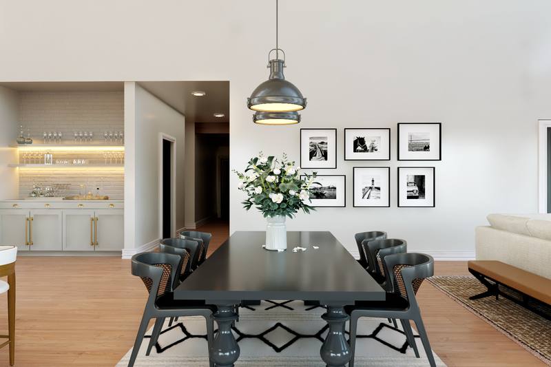 House Plan Design - Interior - Dining Room 1 for Barndominium House Plan #1064-430 - 3 bed, 2.5 bath