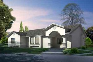 Traditional Exterior - Front Elevation Plan #1-1294
