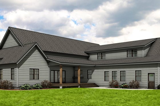 Exterior - Other Elevation for Craftsman House Plan #1084-3 - 3 bed, 3.5 bath