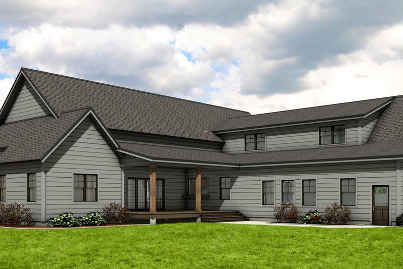House Blueprint - Exterior - Other Elevation for Craftsman House Plan #1084-3 - 3 bed, 3.5 bath