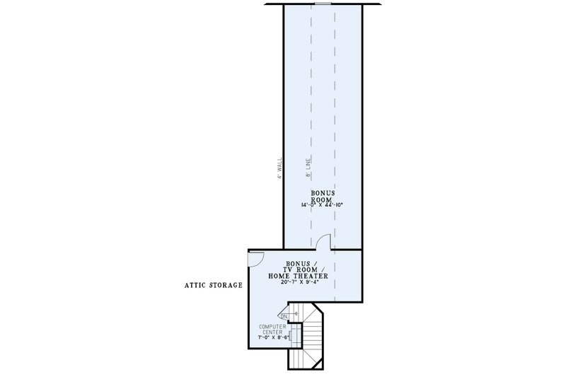 Home Plan - Floor Plan - Upper Floor for Craftsman House Plan #17-2372 - 4 bed, 3.5 bath