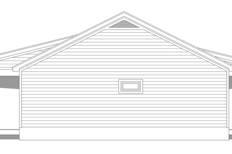Home Plan - Exterior - Other Elevation for Traditional House Plan #932-522 - 3 bed, 2 bath
