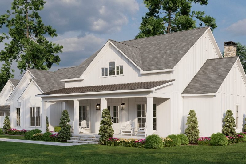 Dream House Plan - Exterior - Other Elevation for Farmhouse House Plan #923-369 - 3 bed, 2.5 bath