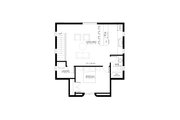 Farmhouse Style House Plan - 1 Beds 1 Baths 810 Sq/Ft Plan #1114-111 Floor 