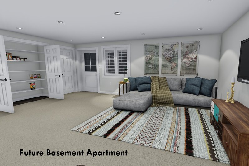 House Plan Design - Future Finished Basement Apartment 