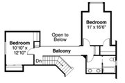 European Style House Plan - 3 Beds 2.5 Baths 2512 Sq/Ft Plan #124-817 