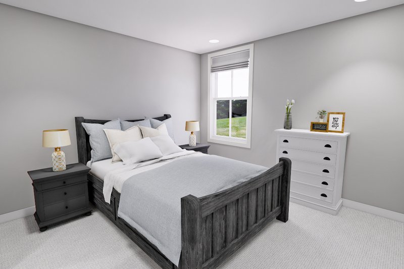 Dream House Plan - Interior - Bedroom for Farmhouse House Plan #51-1280 - 4 bed, 3.5 bath