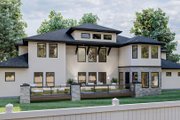 European Style House Plan - 5 Beds 3.5 Baths 3749 Sq/Ft Plan #455-160 