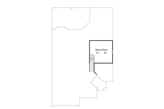 Floor Plan - Other Floor for European House Plan #417-211 - 4 bed, 3 bath