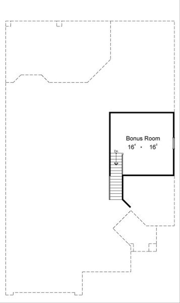 House Blueprint - European Floor Plan - Other Floor Plan #417-211