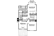 European Style House Plan - 3 Beds 2.5 Baths 2000 Sq/Ft Plan #322-102 