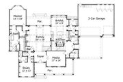 Traditional Style House Plan - 5 Beds 4.5 Baths 4751 Sq/Ft Plan #411-259 