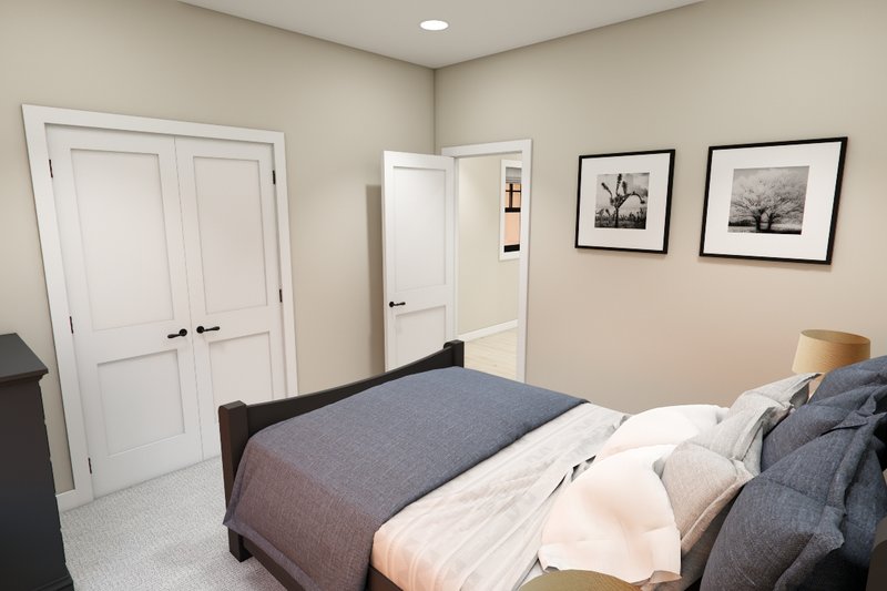 House Design - Interior - Bedroom 1 for Farmhouse House Plan #51-1395 - 3 bed, 2.5 bath