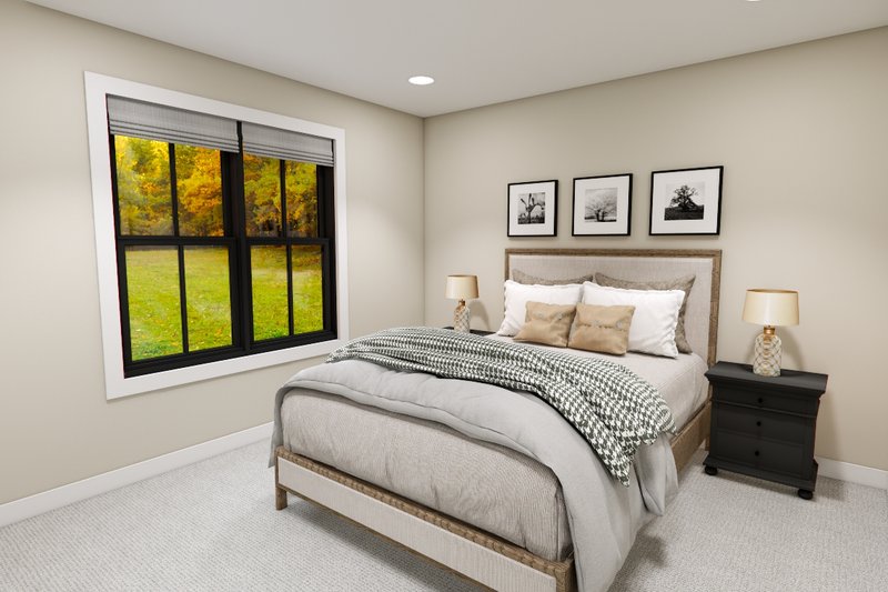 House Design - Interior - Bedroom 2 for Farmhouse House Plan #51-1360 - 4 bed, 3.5 bath