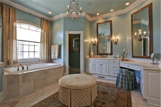 Photo 9 for Classical House Plan #137-242 - 4 bed, 4 bath