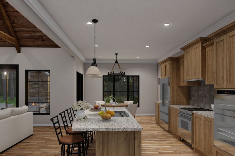 Dream House Plan - Interior - Kitchen 1 for Country House Plan #17-3371 - 4 bed, 2.5 bath
