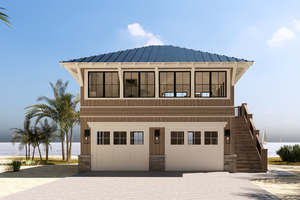 House Design - Cottage Exterior - Front Elevation Plan #1094-29