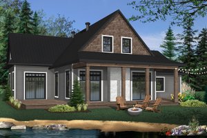 Exterior - Front Elevation 3 for Craftsman House Plan #23-2709 - 3 bed, 2.5 bath