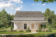 Farmhouse Style House Plan - 3 Beds 3.5 Baths 2050 Sq/Ft Plan #1117-33 Exterior 