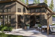Modern Style House Plan - 1 Beds 1 Baths 583 Sq/Ft Plan #455-374 