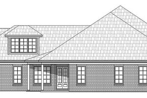 Exterior - Other Elevation for European House Plan #932-28 - 5 bed, 6 bath