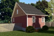 Bungalow Style House Plan - 3 Beds 2.5 Baths 1358 Sq/Ft Plan #79-318 Exterior 