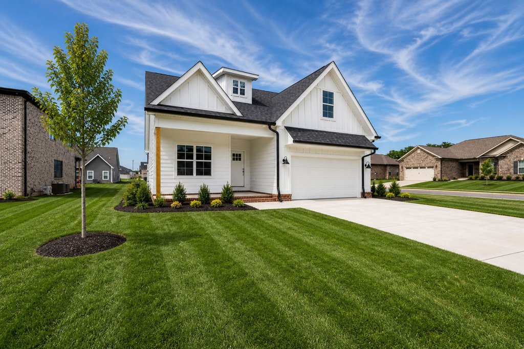 Exterior - Front Elevation 2 for Farmhouse House Plan #20-2398 - 4 bed, 3.5 bath