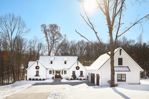 Farmhouse Exterior - Front Elevation Plan #928-357