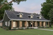 Country Style House Plan - 4 Beds 2 Baths 2435 Sq/Ft Plan #44-123 