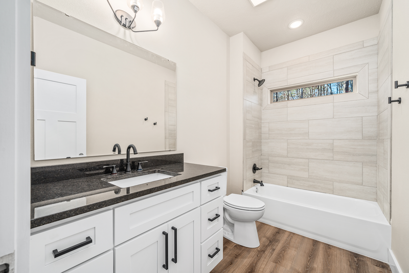 House Design - Interior - Bathroom for Farmhouse House Plan #44-274 - 3 bed, 2 bath