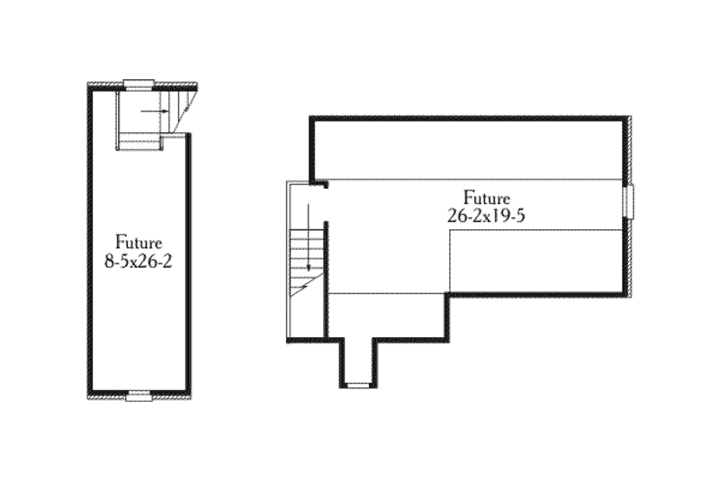 Dream House Plan - Floor Plan - Other Floor for Southern House Plan #406-171 - 3 bed, 2 bath