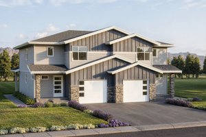 House Design - Exterior - Front Elevation for Farmhouse House Plan #1100-183 - 6 bed, 5 bath