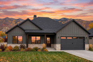 Architectural House Design - Farmhouse Exterior - Front Elevation Plan #1096-103