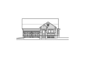 Exterior - Other Elevation for Craftsman House Plan #536-8 - 3 bed, 2 bath