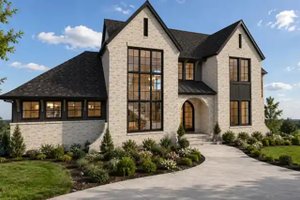 House Blueprint - Exterior - Front Elevation for Tudor House Plan #1116-41 - 5 bed, 6.5 bath