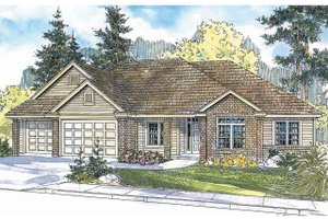Traditional Exterior - Front Elevation Plan #124-570