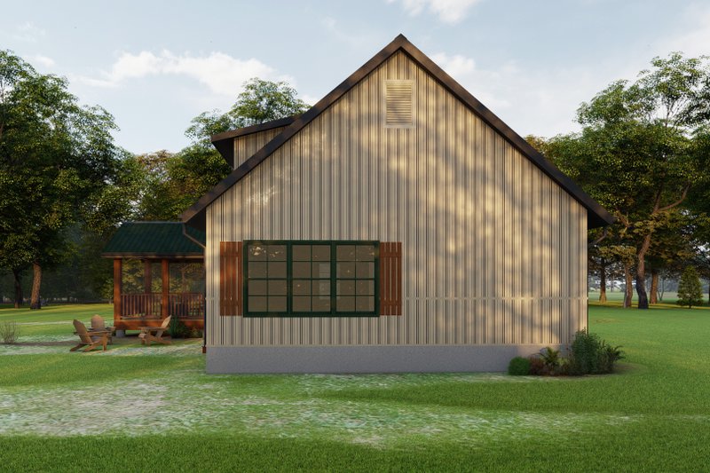 Home Plan - Exterior - Other Elevation 1 for Bungalow House Plan #1092-2 - 1 bed, 2 bath