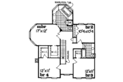 Country Style House Plan - 4 Beds 2.5 Baths 2381 Sq/Ft Plan #47-287 