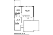 Ranch Style House Plan - 5 Beds 3 Baths 2498 Sq/Ft Plan #70-1562 Floor 