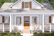 Cottage Style House Plan - 2 Beds 2 Baths 820 Sq/Ft Plan #513-2273 