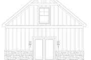 Traditional Style House Plan - 0 Beds 0 Baths 1287 Sq/Ft Plan #932-448 