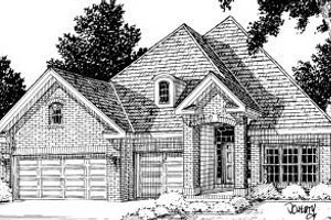 Traditional Exterior - Front Elevation Plan #20-170